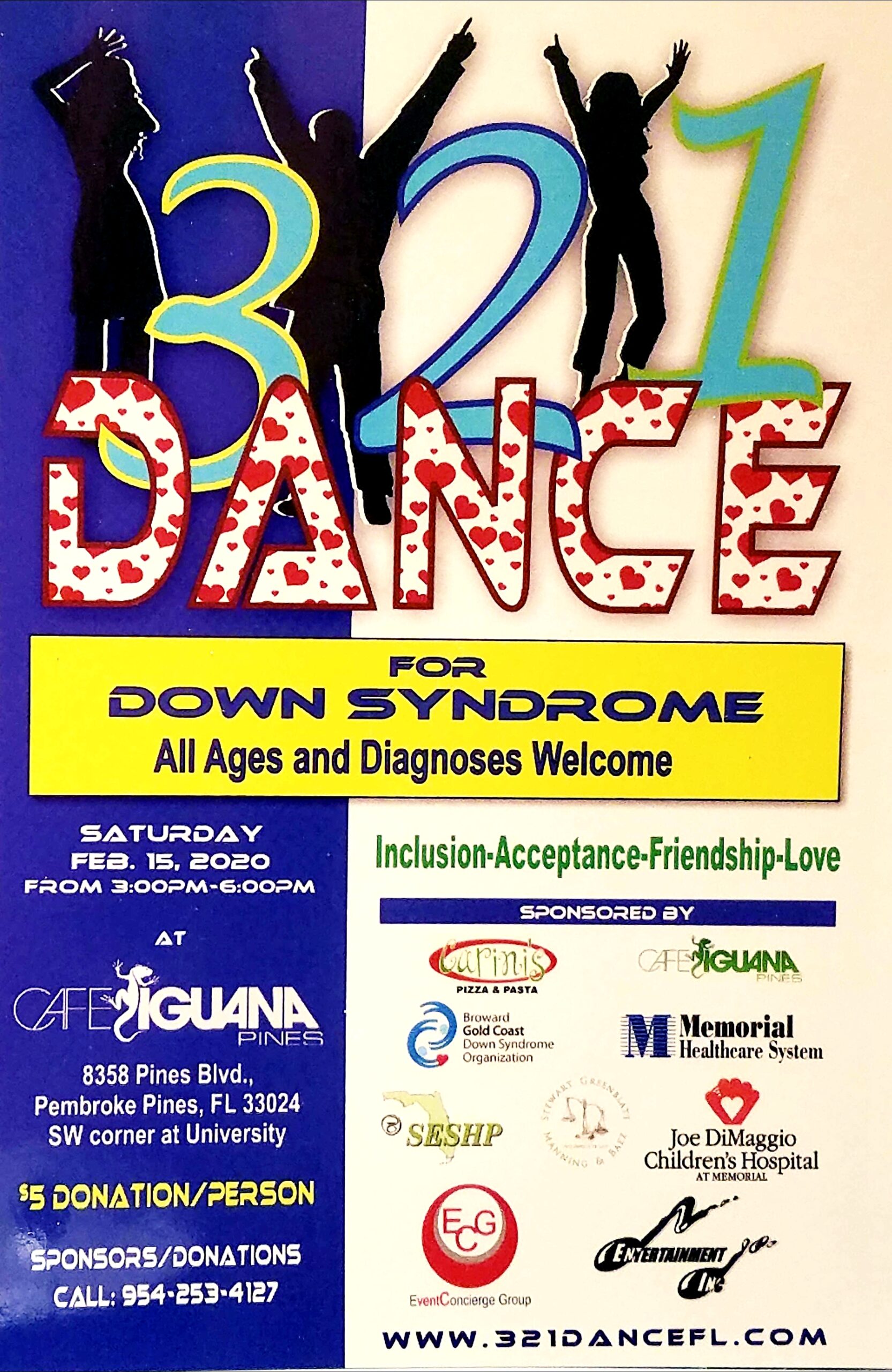 321 Dance for Down Syndrome 2-15-2020