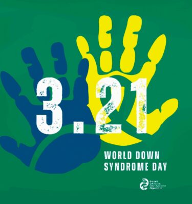 Tshirt Word Down Syndrome Day 2025