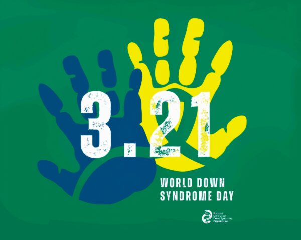 Tshirt Word Down Syndrome Day 2025